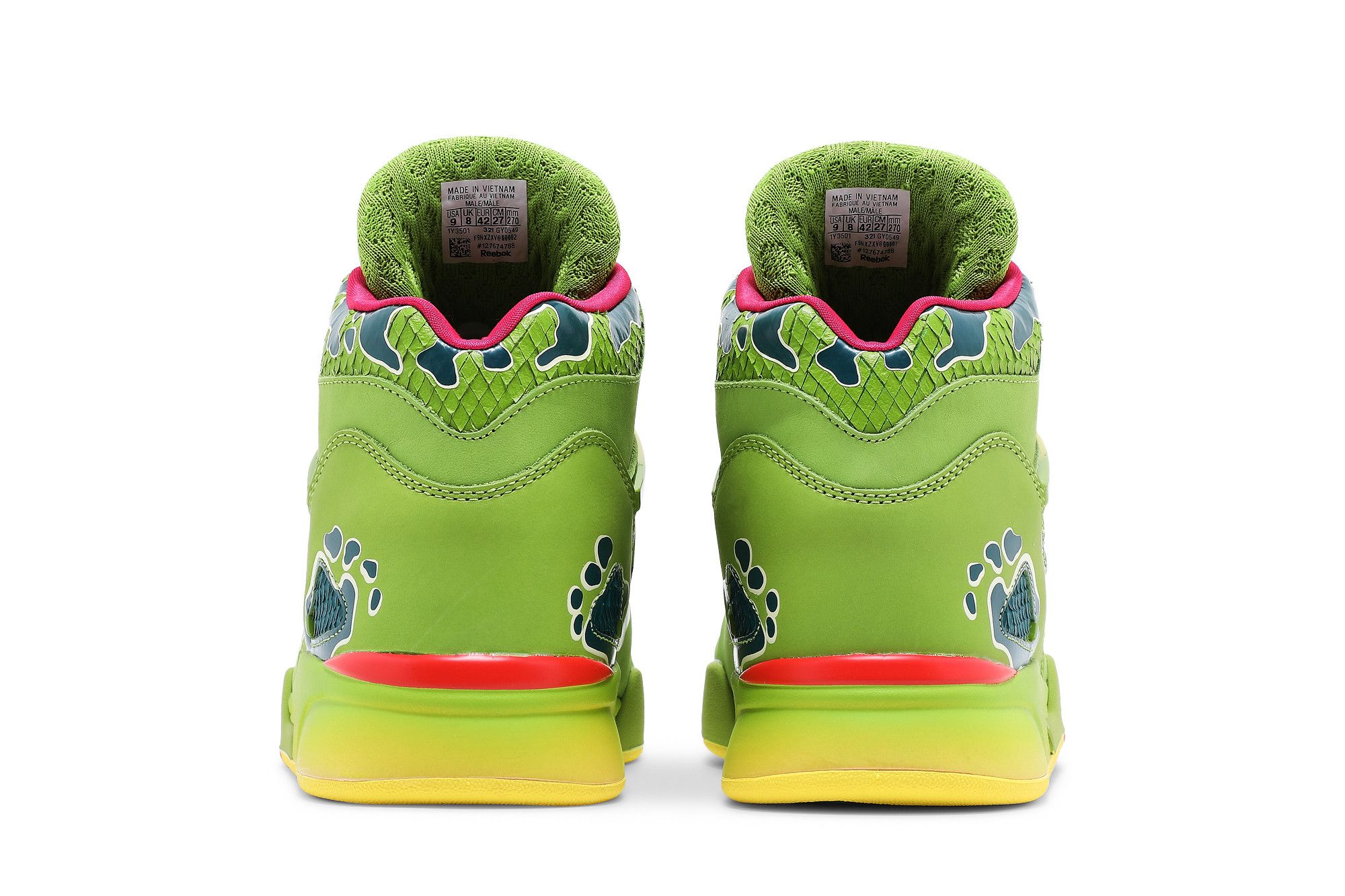 Size 10.0 Jurassic Park x Pump Omni Zone 2 Dilophosaurus