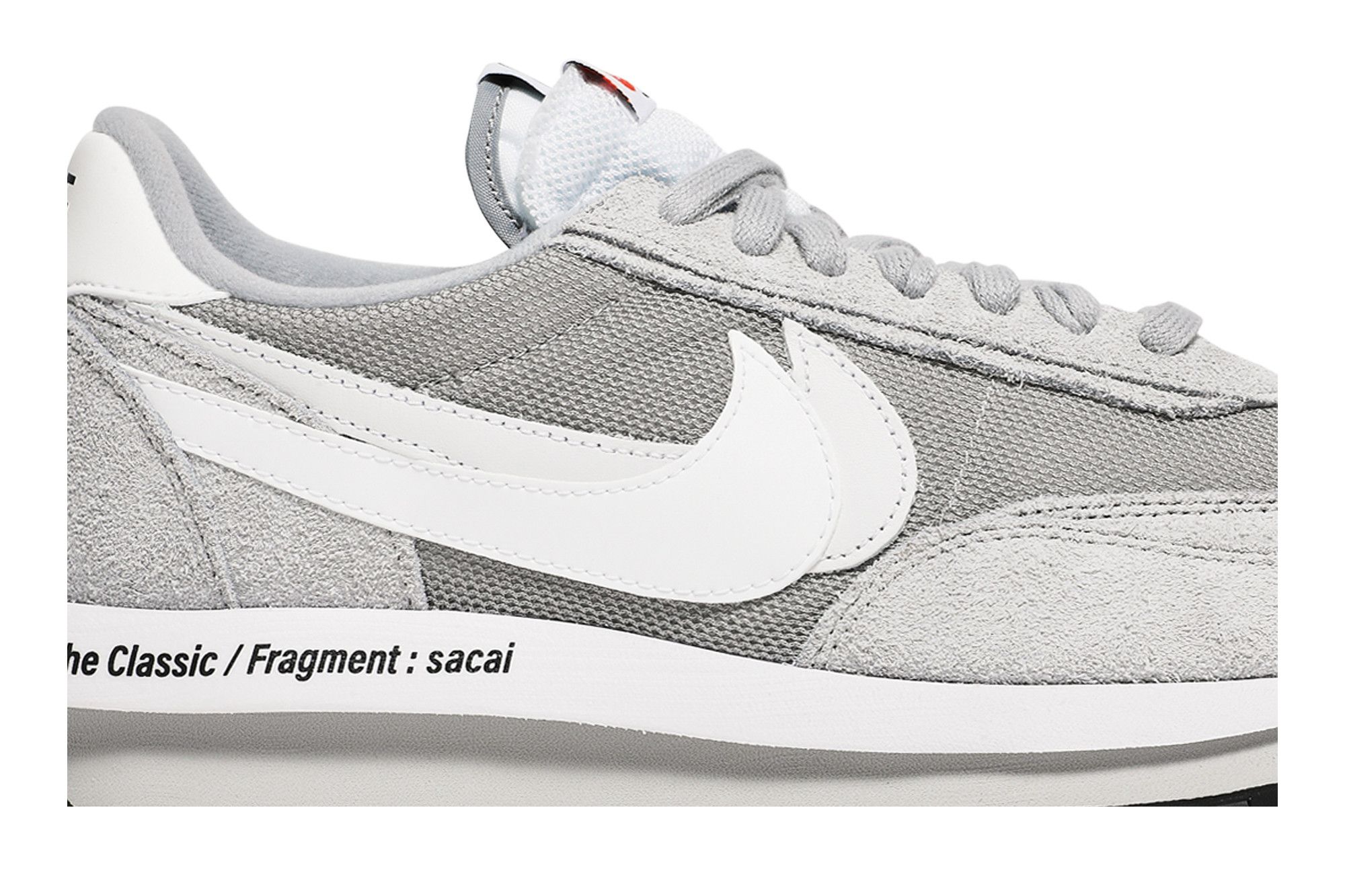 LDWaffle x sacai x Fragment 'Light Smoke Grey' Release Date
