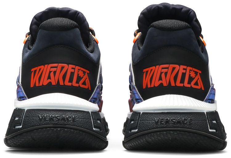 Versace Trigreca Bright Orange Powder Blue