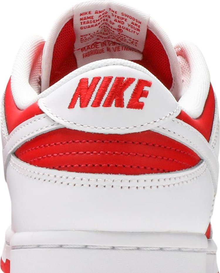 Dunk Low Championship Red