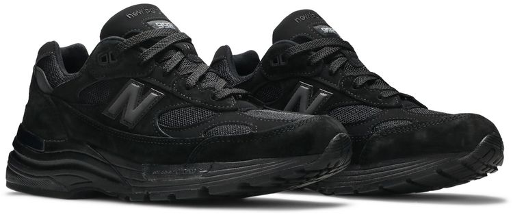 New Balance 992 Made in USA Triple Black 2021
