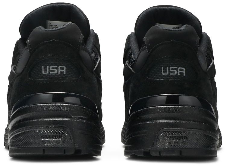 New Balance 992 Made in USA Triple Black 2021