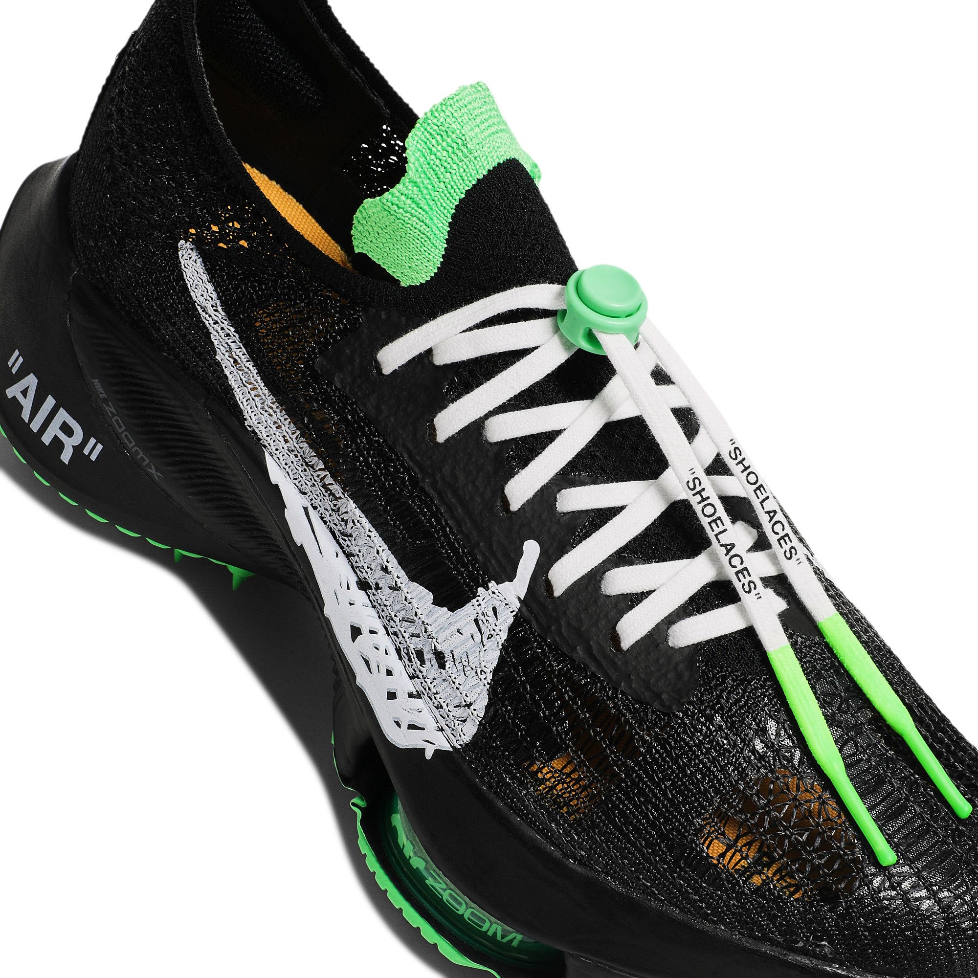 Size 10.5 Off-White x Air Zoom Tempo Next% 'Black'