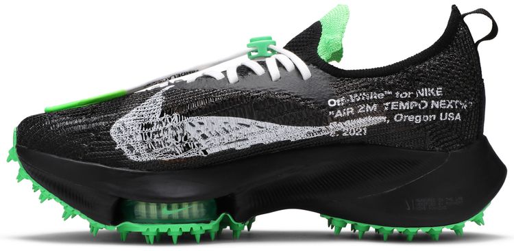 Off White x Air Zoom Tempo Next Black