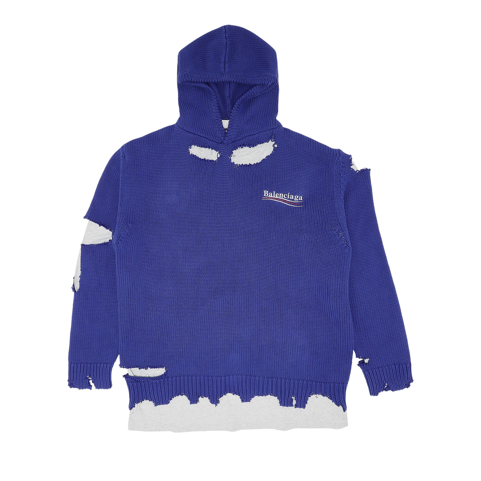 Pacific top blue hoodie