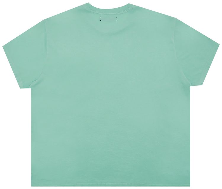 Amiri Vertical Logo Tee Mint