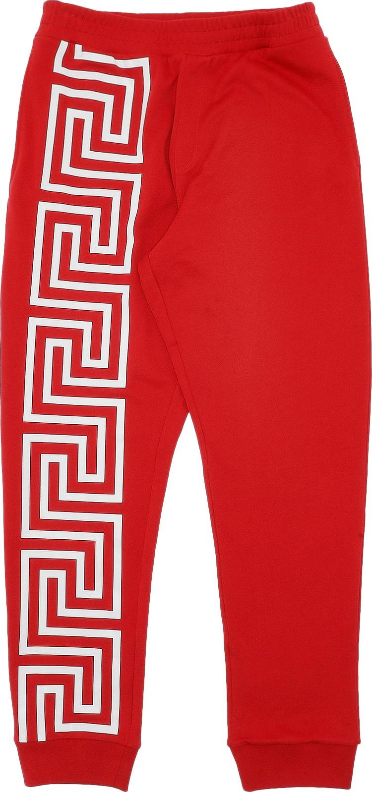 Versace Greca Print Sweatpants 'Red'