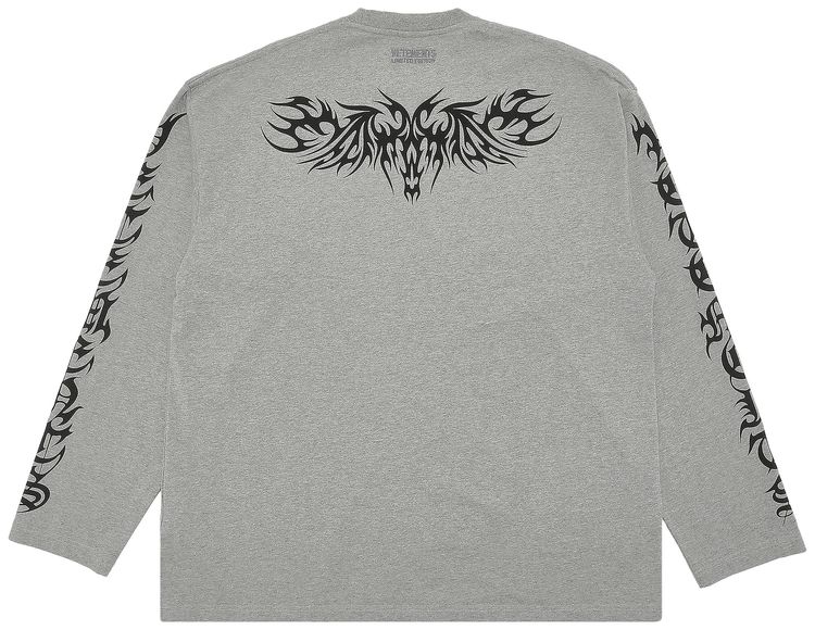 Buy Vetements Gothic Logo Long-Sleeve 