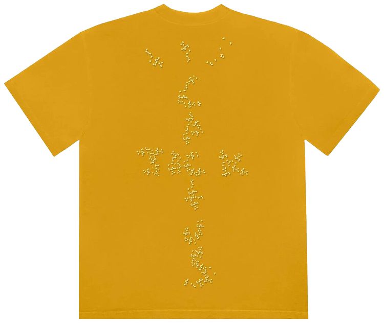 Cactus Jack by Travis Scott Sesame Inv T Shirt II Gold