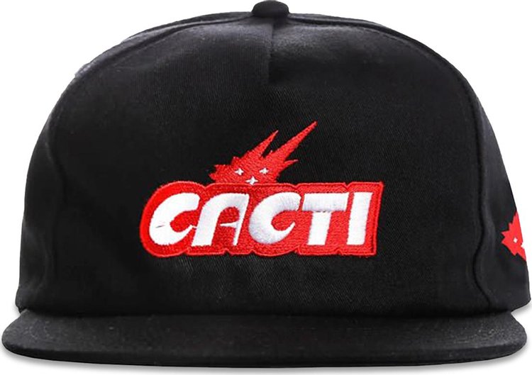 Cactus Jack by Travis Scott Cacti Logo Hat 'Black'