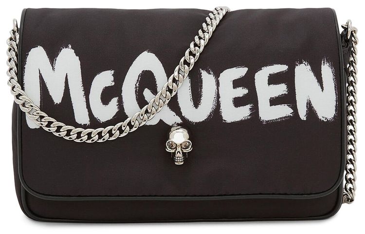 Alexander McQueen Small Skull Bag Black