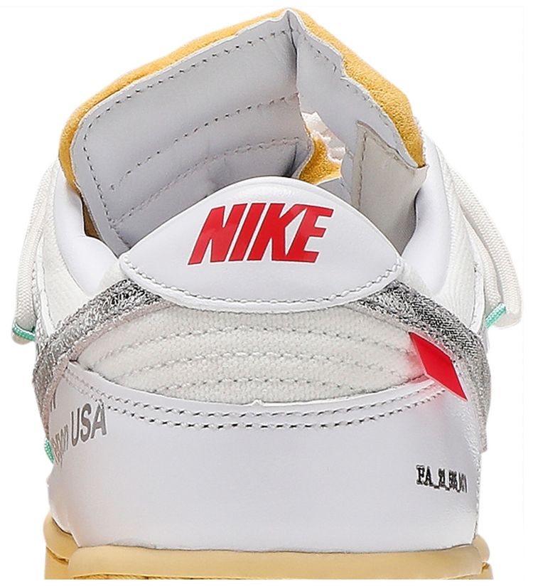Off White x Dunk Low Lot 01 of 50