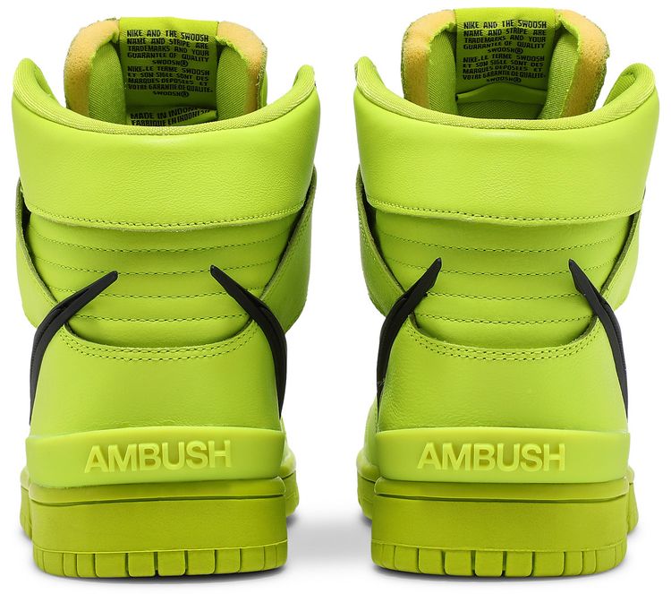 AMBUSH x Dunk High Flash Lime