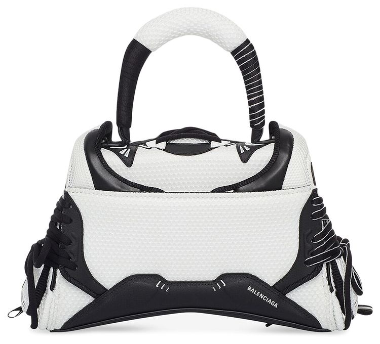 Balenciaga Sneakerhead Phone Holder Strap Bag BlackWhite