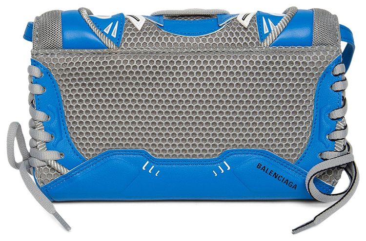 Balenciaga Sneakerhead Phone Holder Strap Bag BlueGrey