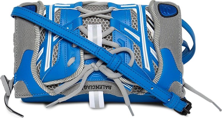 Balenciaga Sneakerhead Phone Holder Strap Bag 'Blue/Grey'