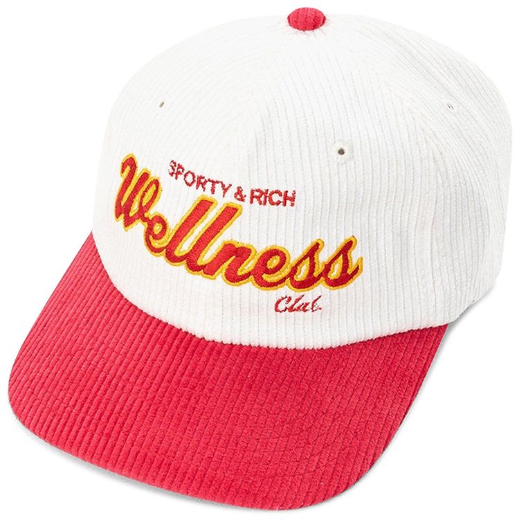 Sporty  Rich Wellness Club Hat White