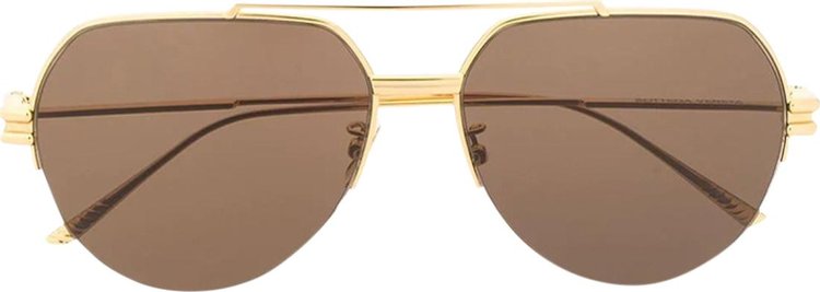 Bottega Veneta Sunglasses 'Gold'