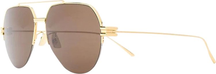 Bottega Veneta Sunglasses Gold