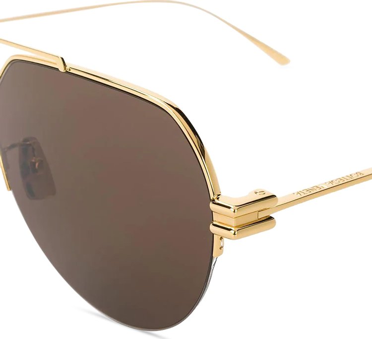 Bottega Veneta Sunglasses Gold