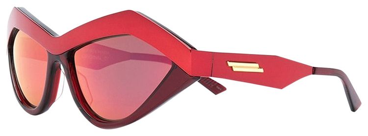 Bottega Veneta Sunglasses Red