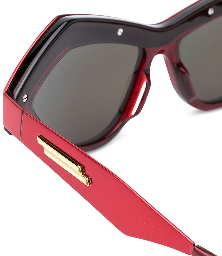 Bottega Veneta Sunglasses Red