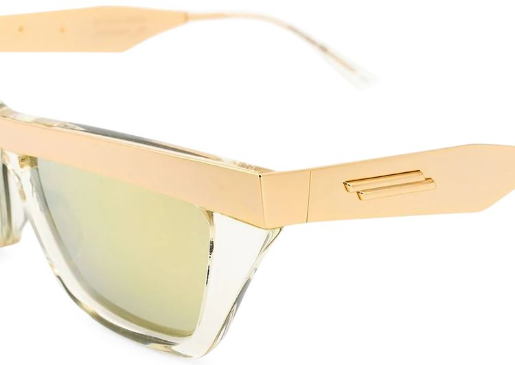 Bottega Veneta Sunglasses Gold