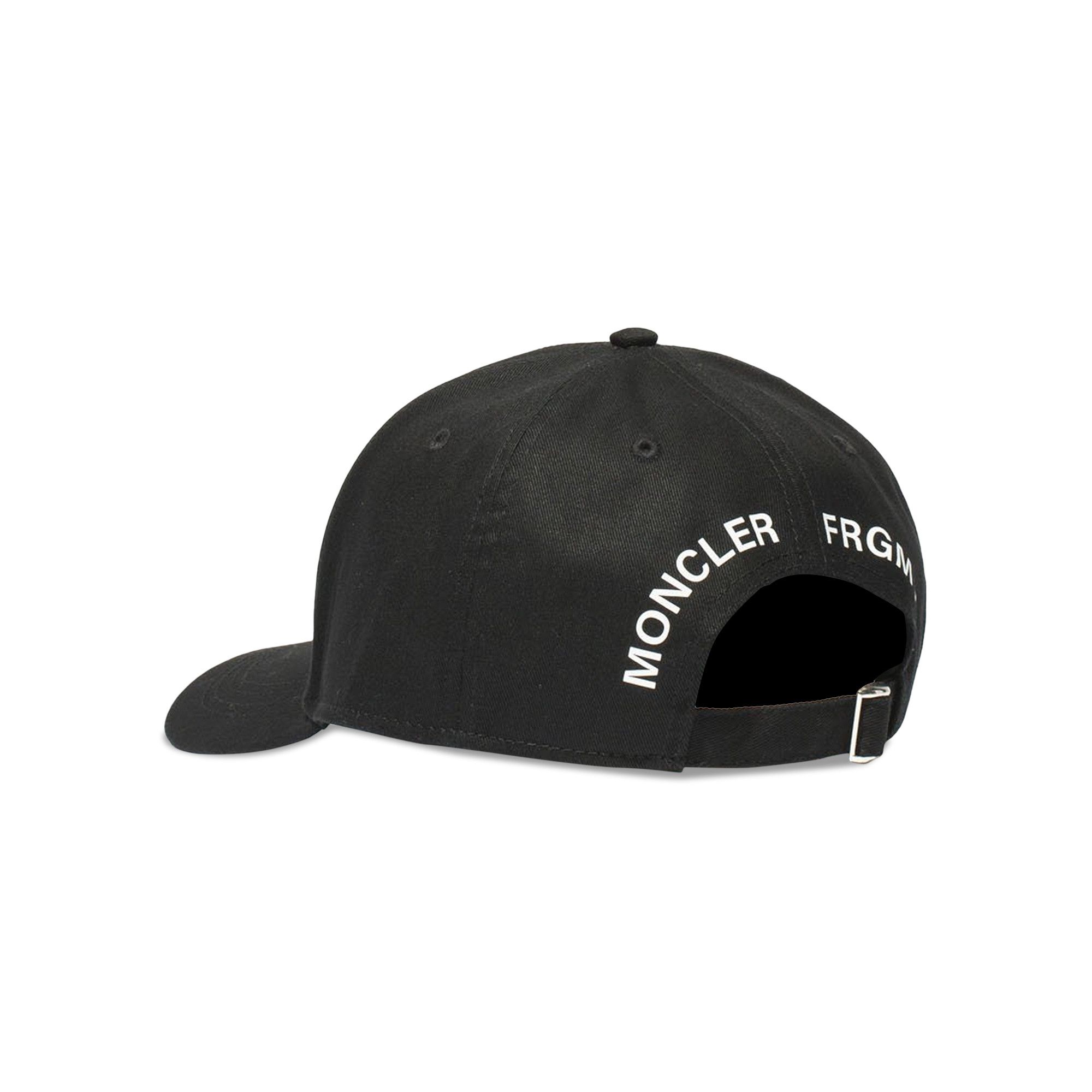 ハット MONCLER Moncler FRGMNT baseball hat Buy Moncler Genius x Frgmnt Hiroshi Fujiwara Logo Baseball