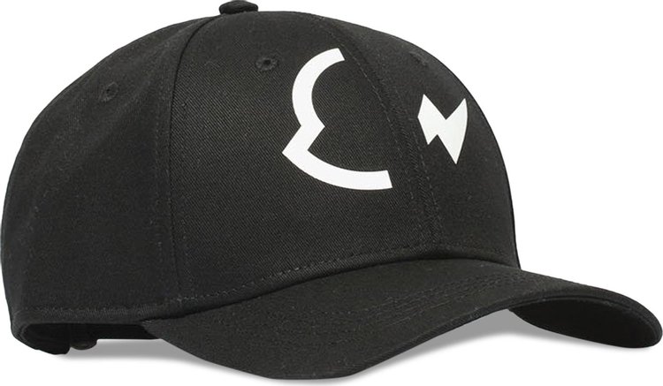 Moncler Genius x Frgmnt Hiroshi Fujiwara Logo Baseball Cap 'Black'