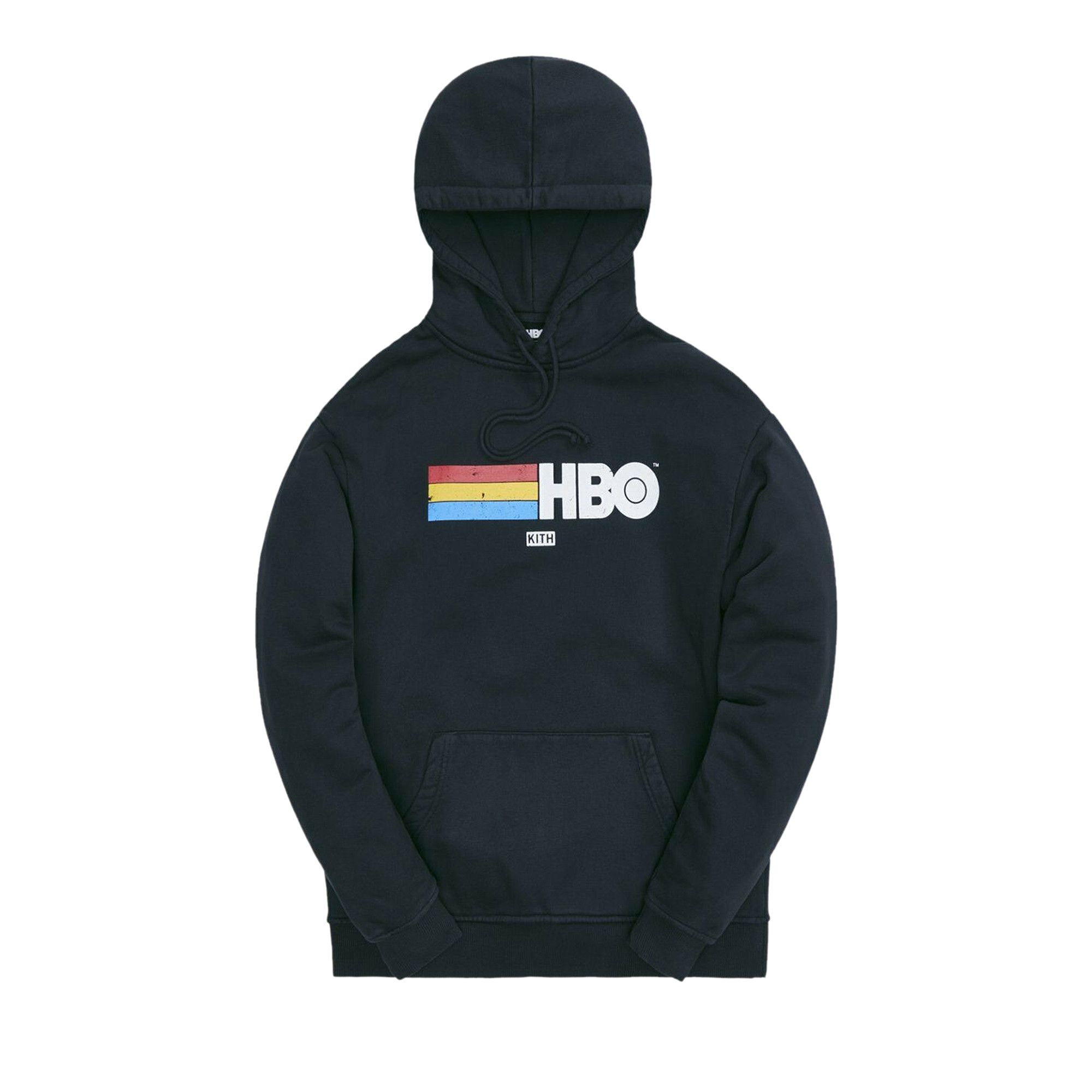 Buy Kith For HBO Rainbow Logo Vintage Tee 'Black' - KH2687