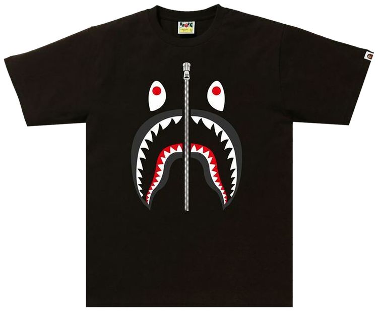 BAPE Shark Tee Brown