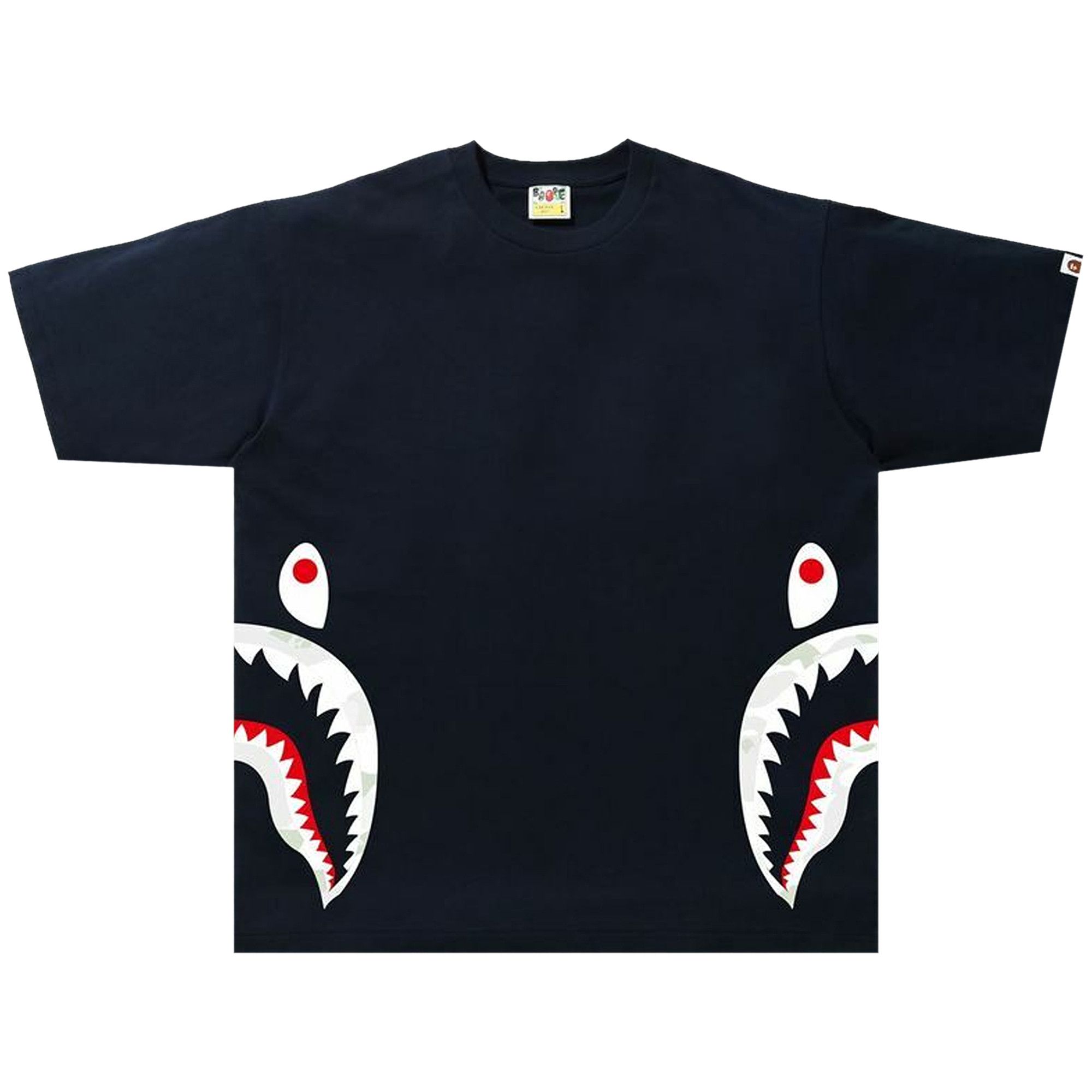 Bape city camo shark tee hot sale