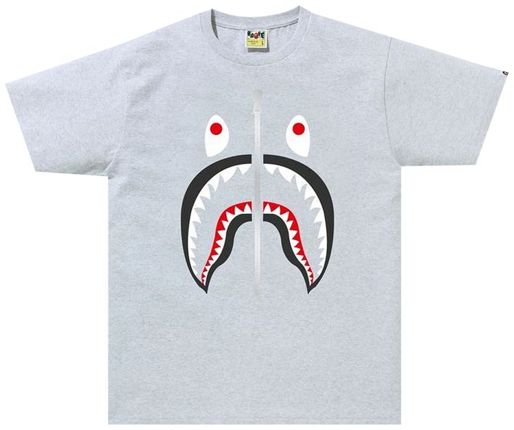 BAPE Shark Tee Gray