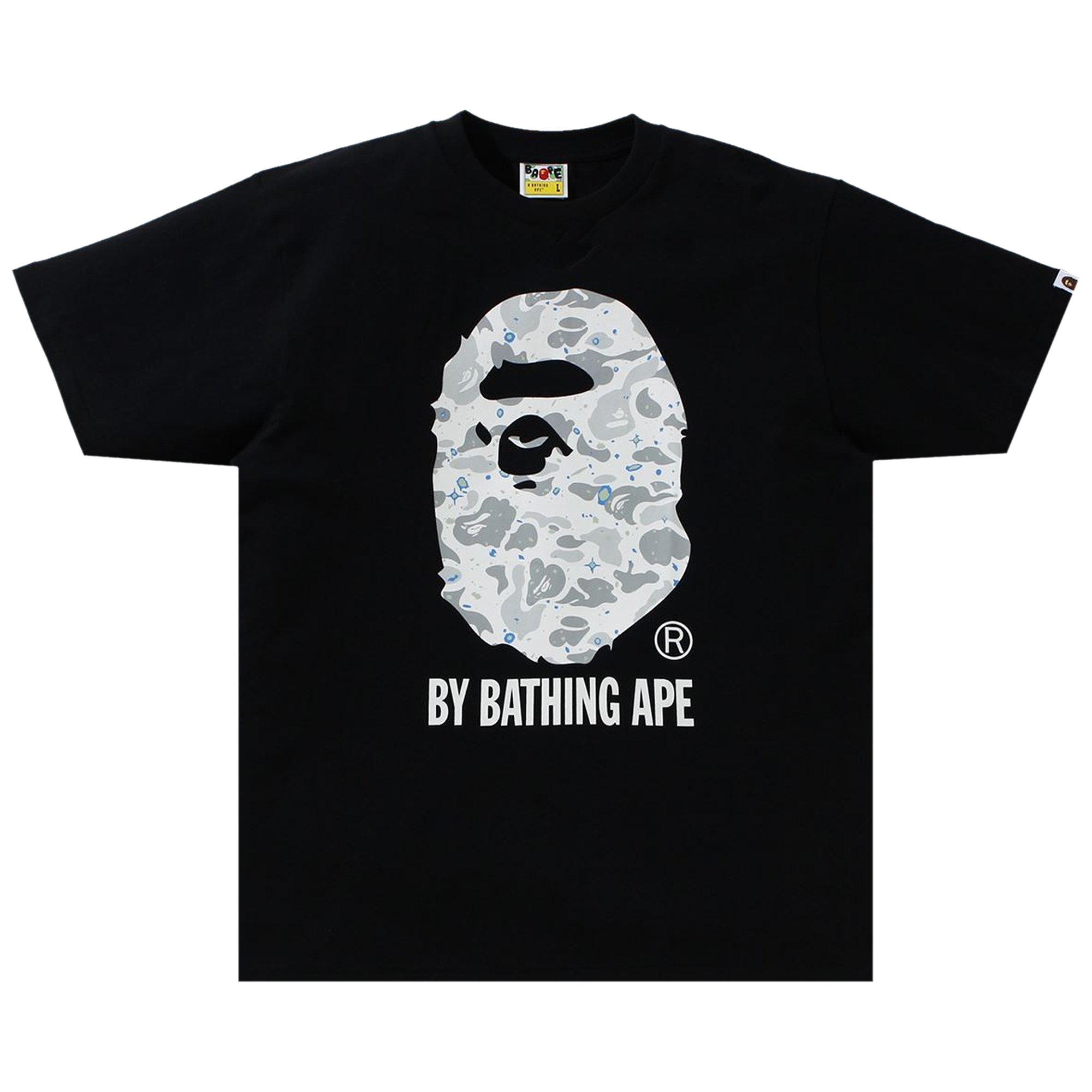 BAPE Space Camo By Bathing Ape Tee 'Black'