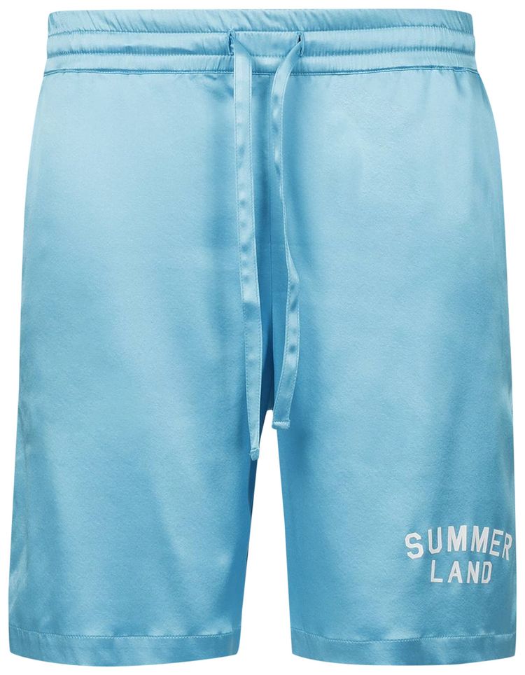 Nahmias Summerland Uniform Silk Short Blue