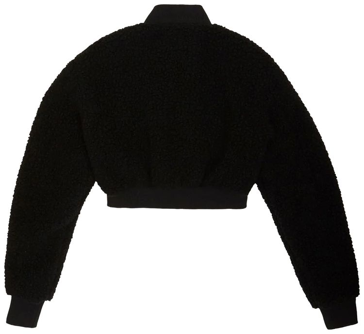 Heron Preston Polar Fleece Bomber Black