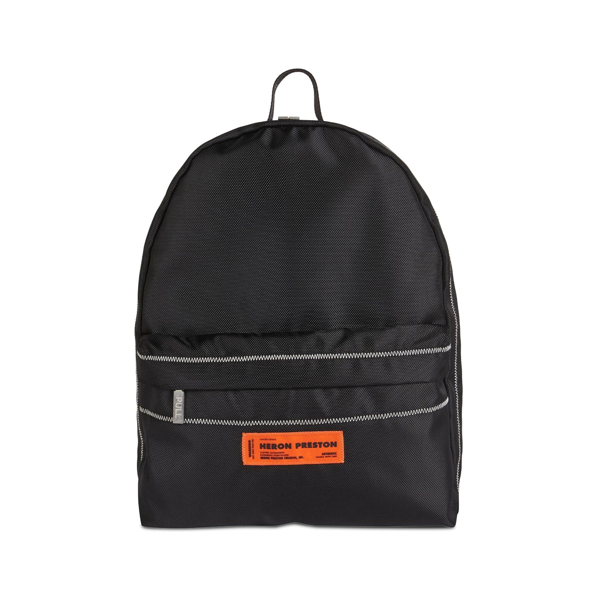 Buy Heron Preston Logo Nylon Backpack 'Black