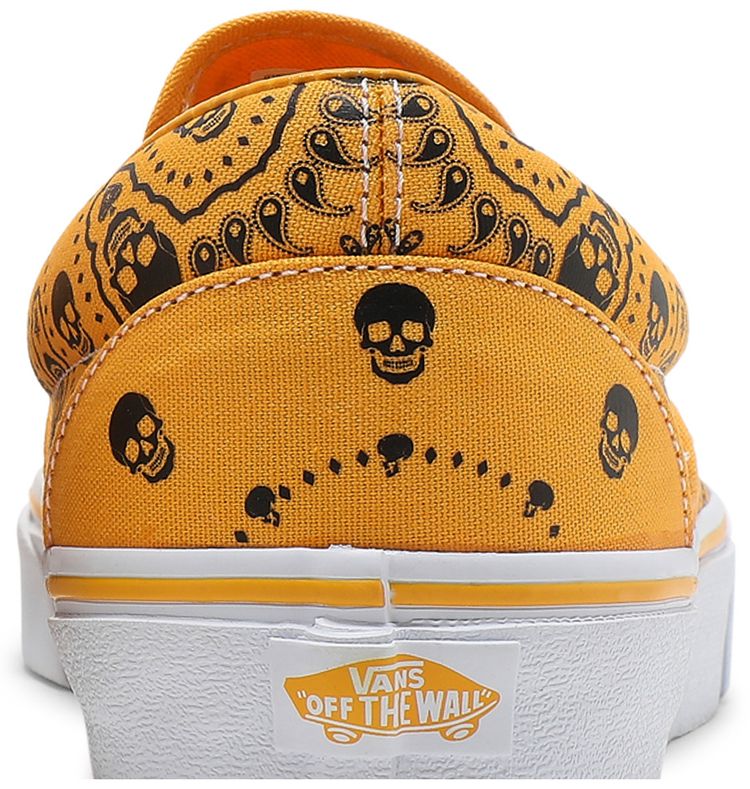 Vans Classic Slip On Bandana   Saffron