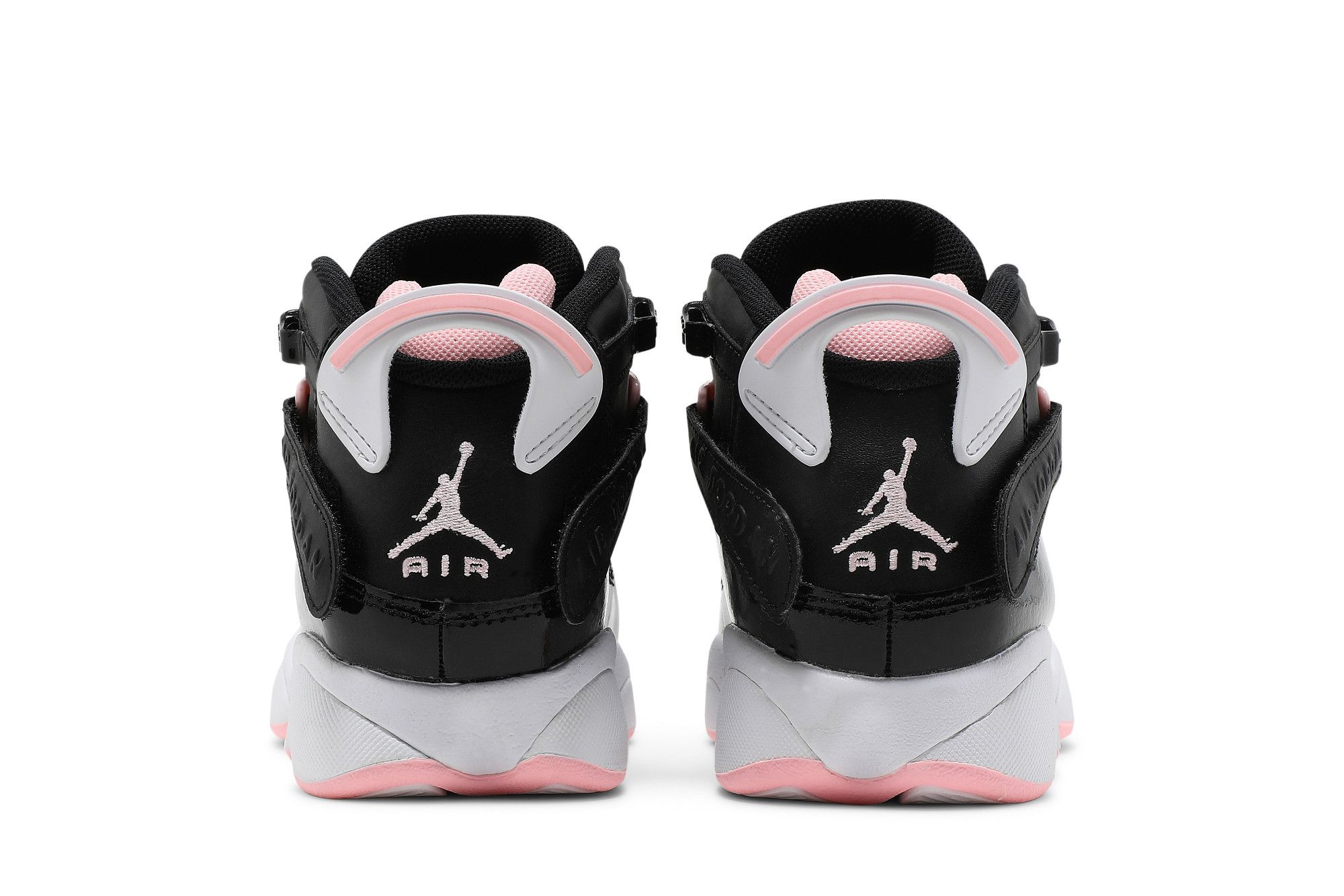 Size 3.5 Jordan 6 Rings GS 'Black Arctic Punch'