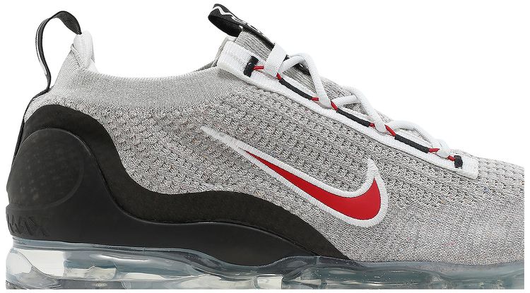 Nike Air Vapormax 2021 Flyknit Light Bone University Red