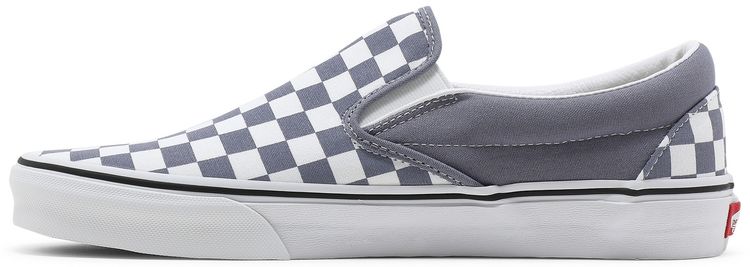 Vans Classic Slip On Checkerboard   Blue Granite