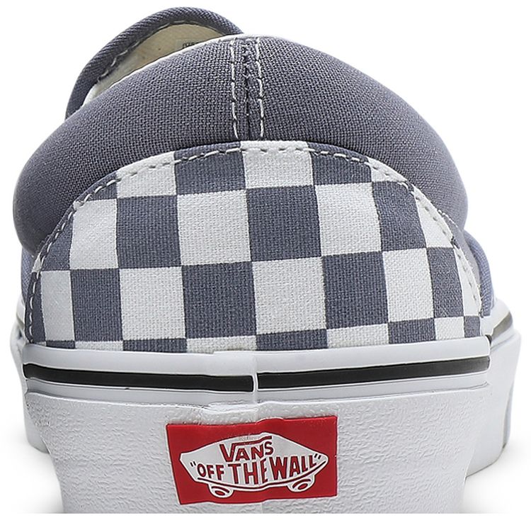 Vans Classic Slip On Checkerboard   Blue Granite