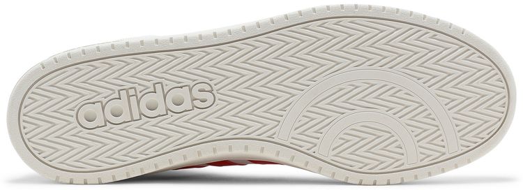 Adidas Hoops 20 Mid White Vivid Red