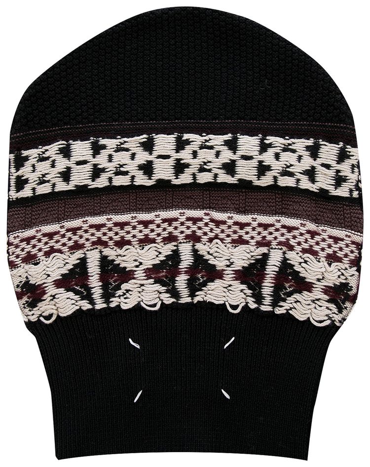 Maison Margiela Wool Balaclava Black