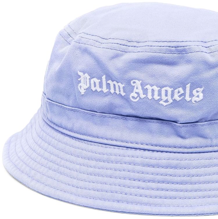 Palm Angels Classic Bucket Hat LilacWhite