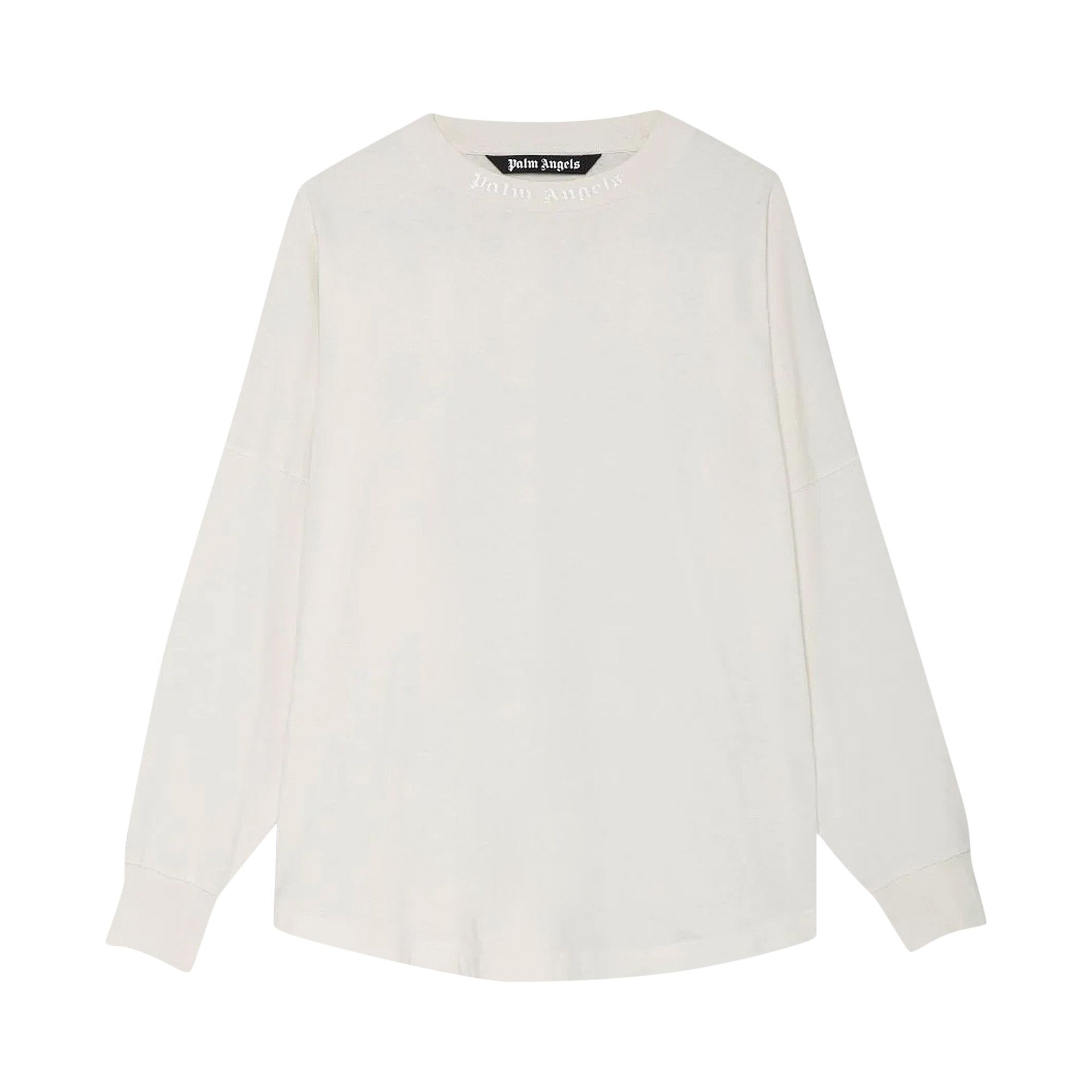 Palm angels white long hotsell sleeve