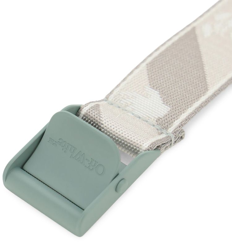 Off White New Industrial Belt Light GreyDark Grey