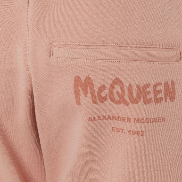 Alexander McQueen Graffiti Jogger Rose Gold