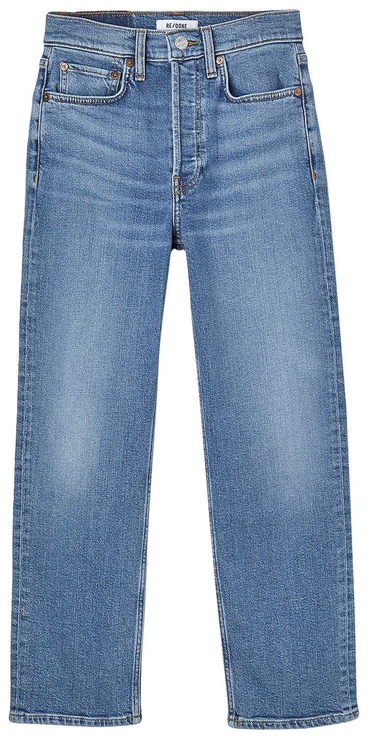 RE/DONE 70s Stove Pipe Jean 'Blue Shadow'