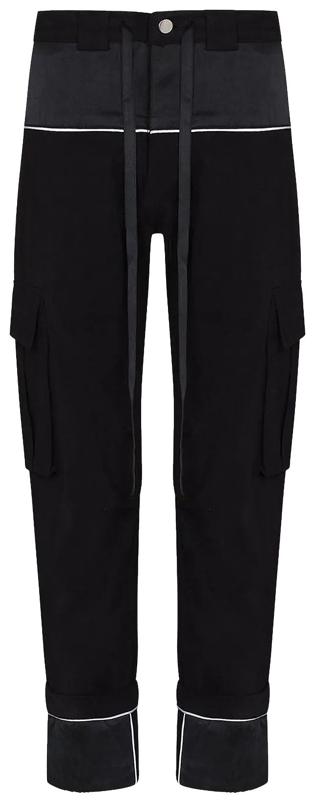 Nahmias Cuffed Cargo Pants Black